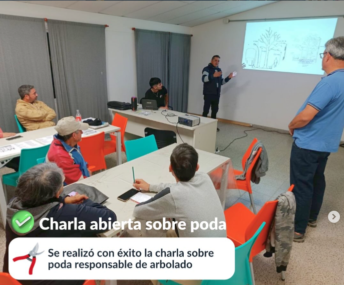 Charla abierta sobre poda
